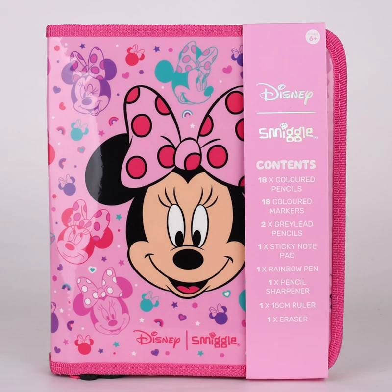 Smiggle Stationery Kit Minnie Mouse Design