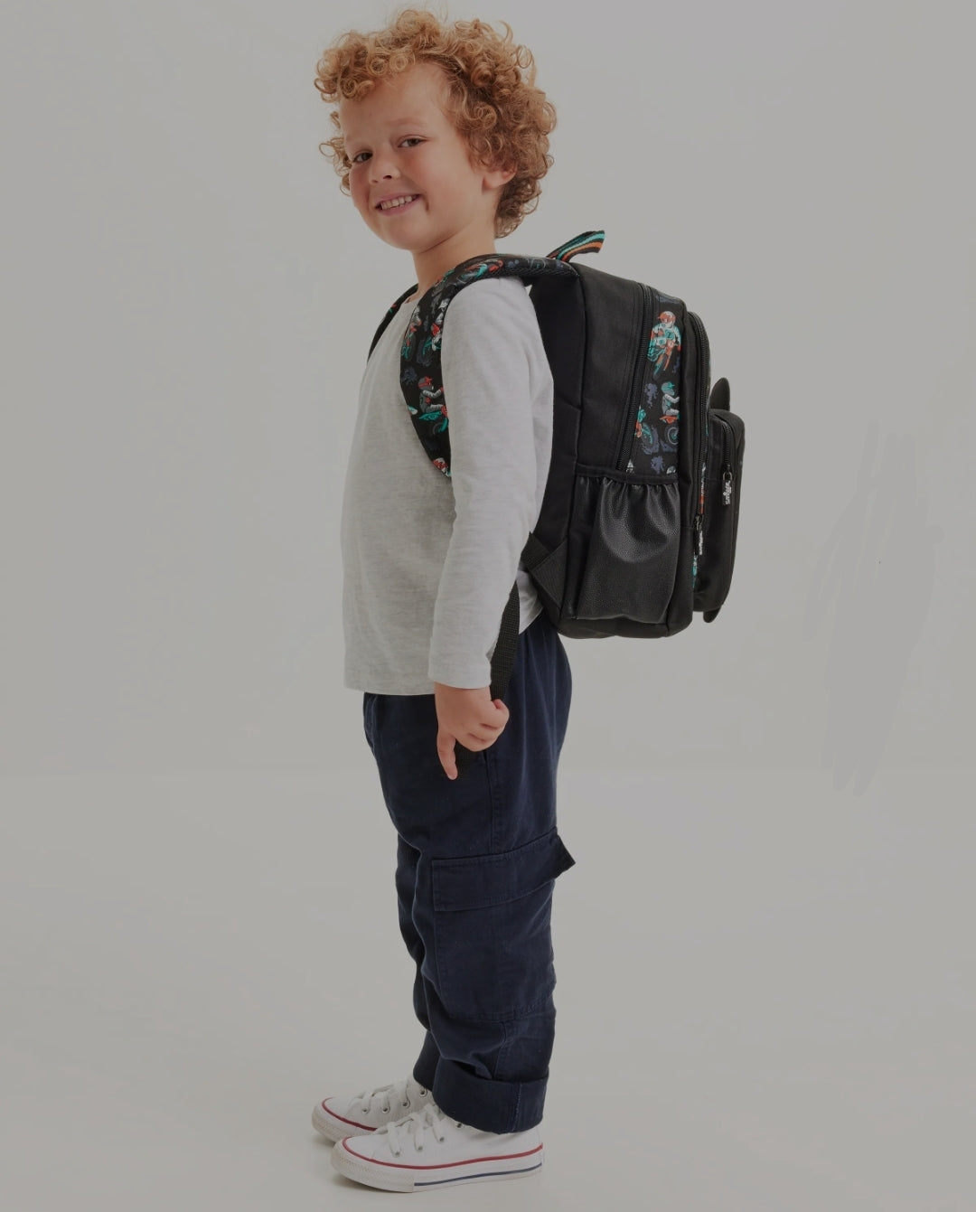 Smiggle Backpack Motorcycle Design 38cm KG1-KG3