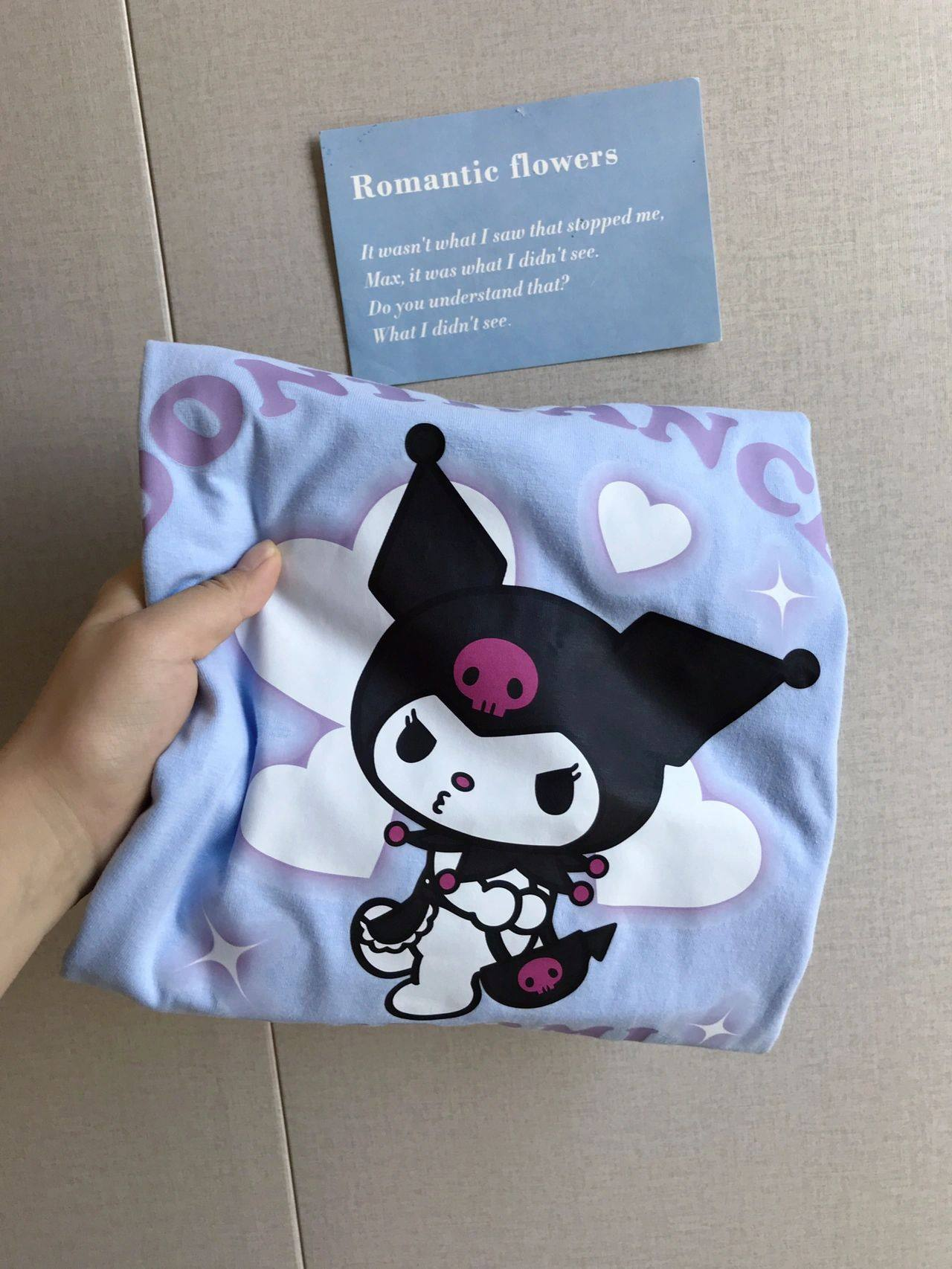 Tshirt For Women Kuromi Design Size M