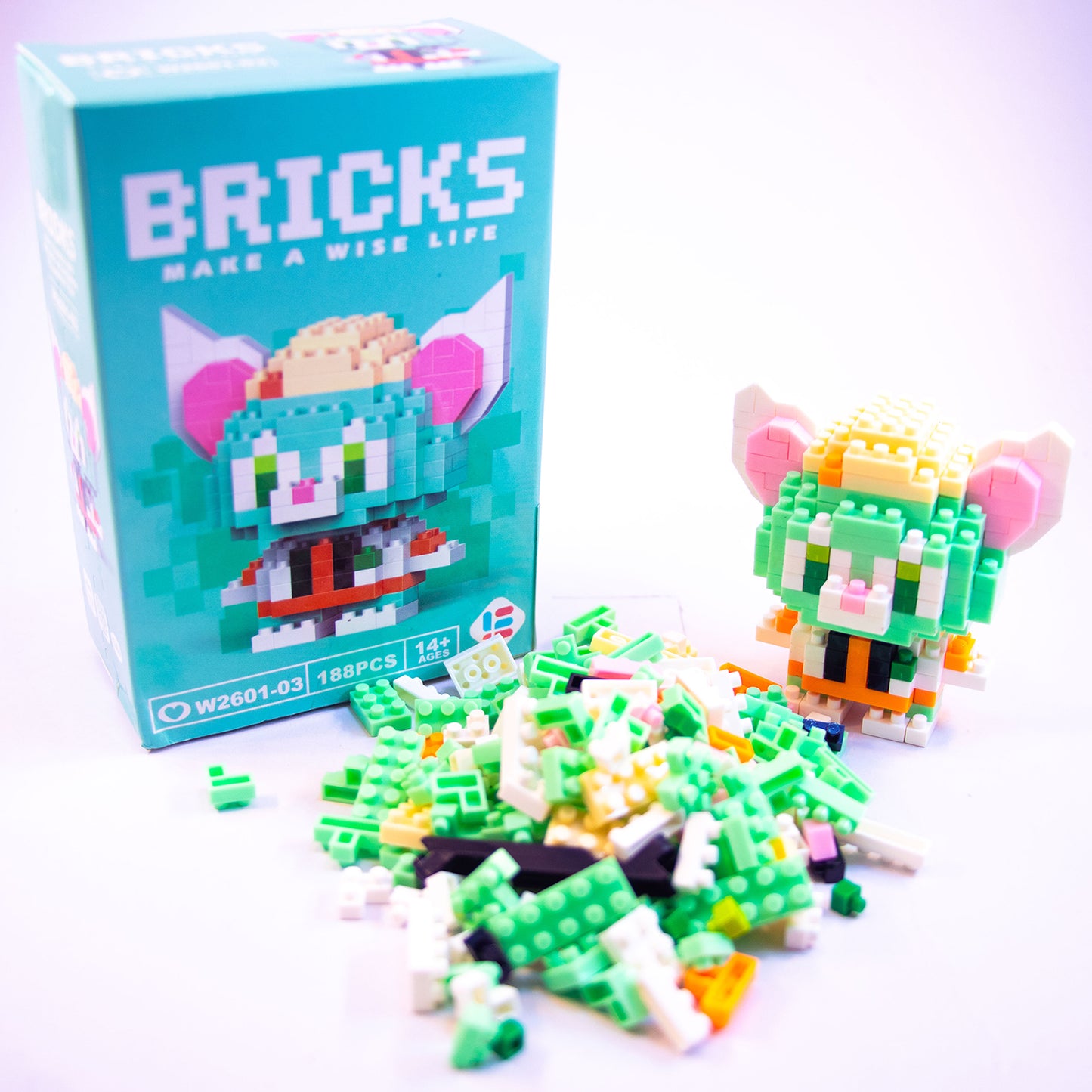 Bricks Cute Character Design Toy For Kids