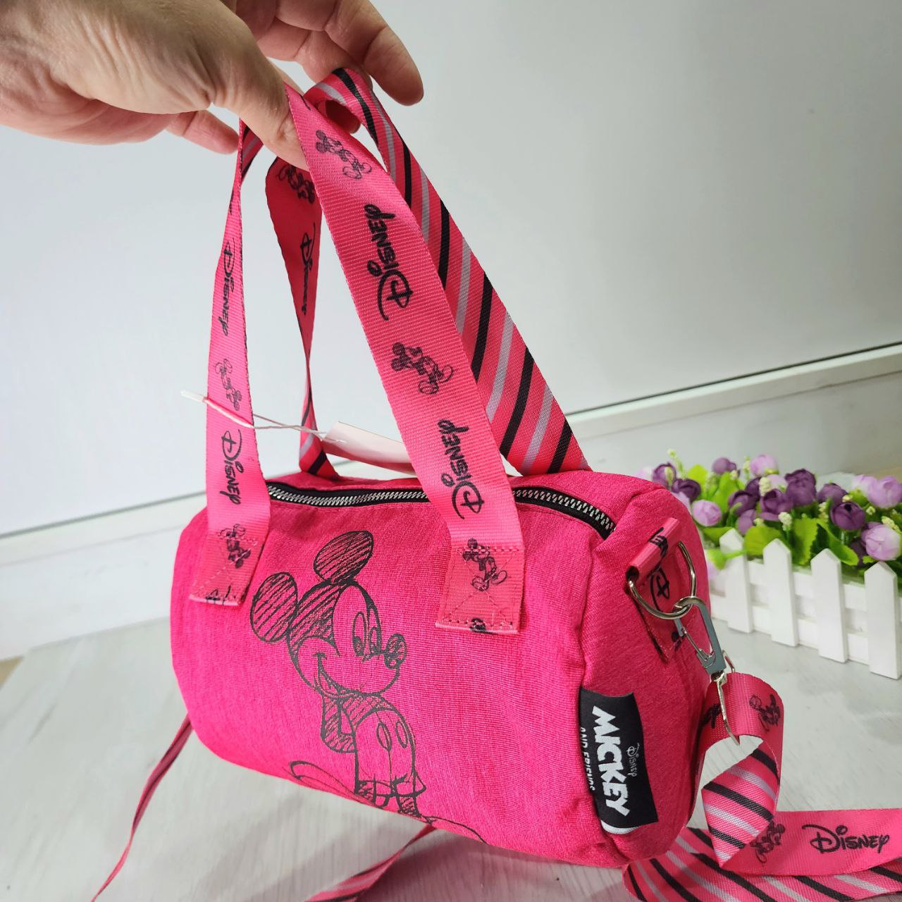Bag Mickey Mouse Design For Kids Boys&Girls Pink&Black