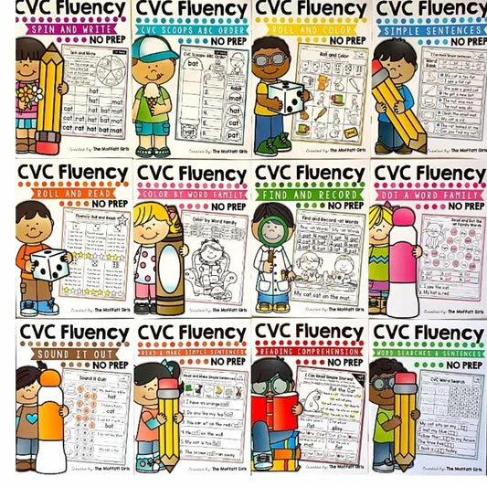 Simple CVC sentences 6y+