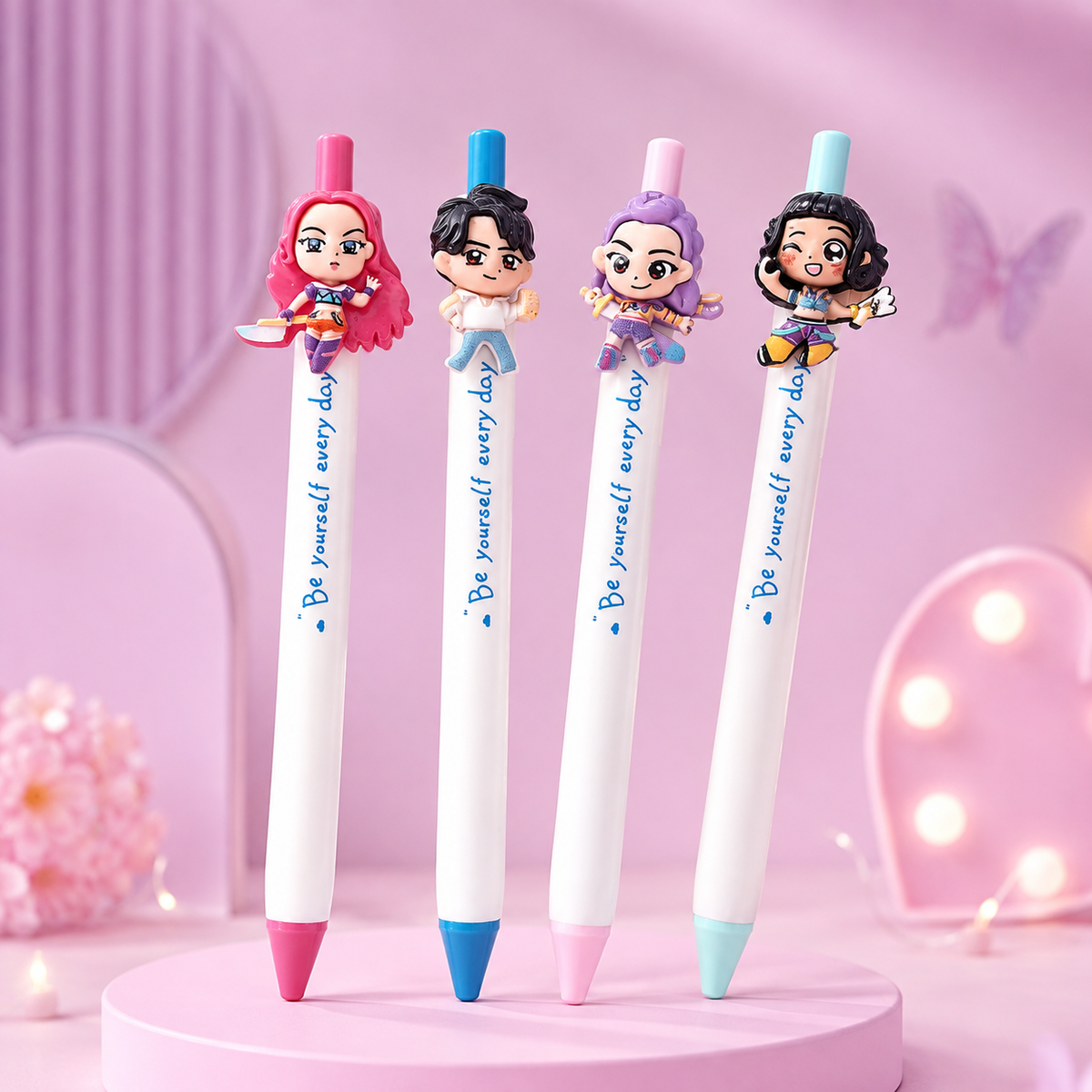 K-Pop Demon Hunters Fashion Pen – Assorted Designs