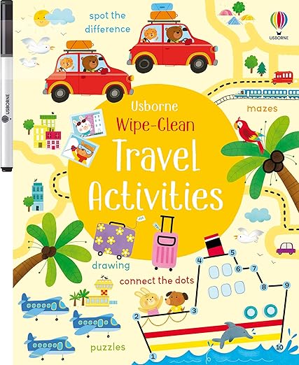 Usborne Wipe-Clean Books For Kids