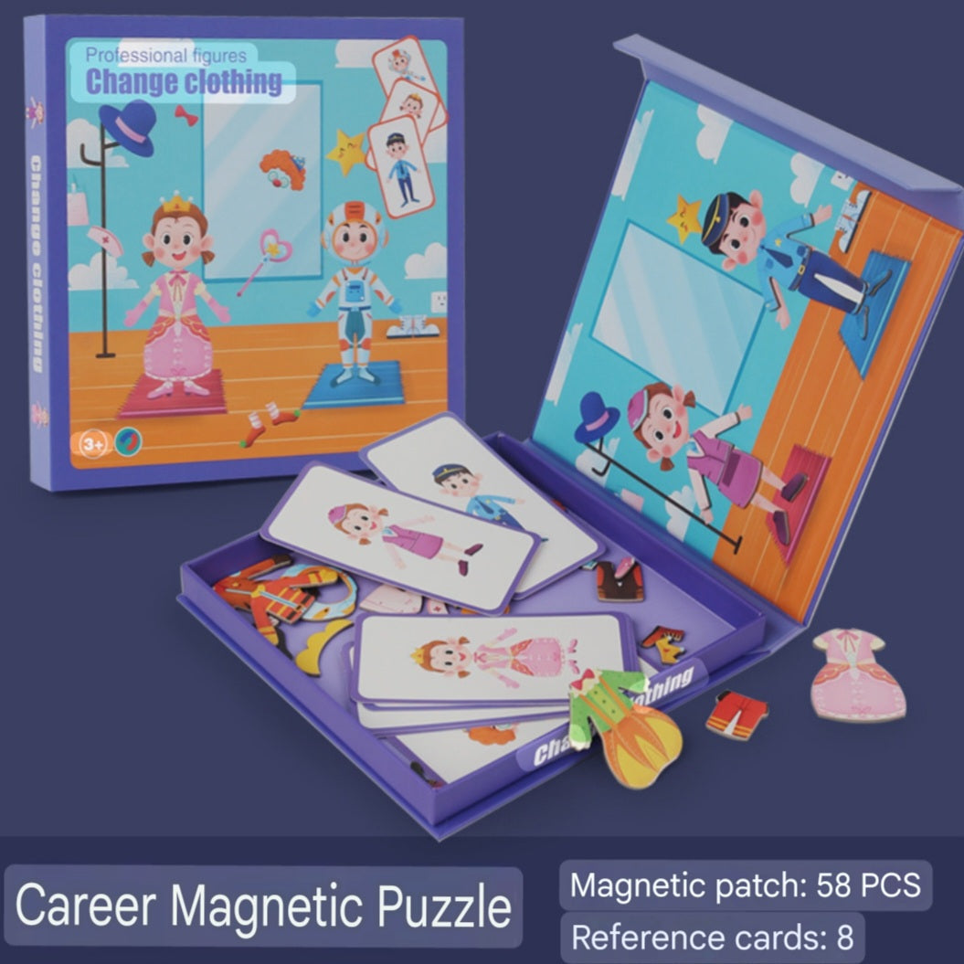 Wonderful Magnetic 3d IQ Puzzle Learning Toy