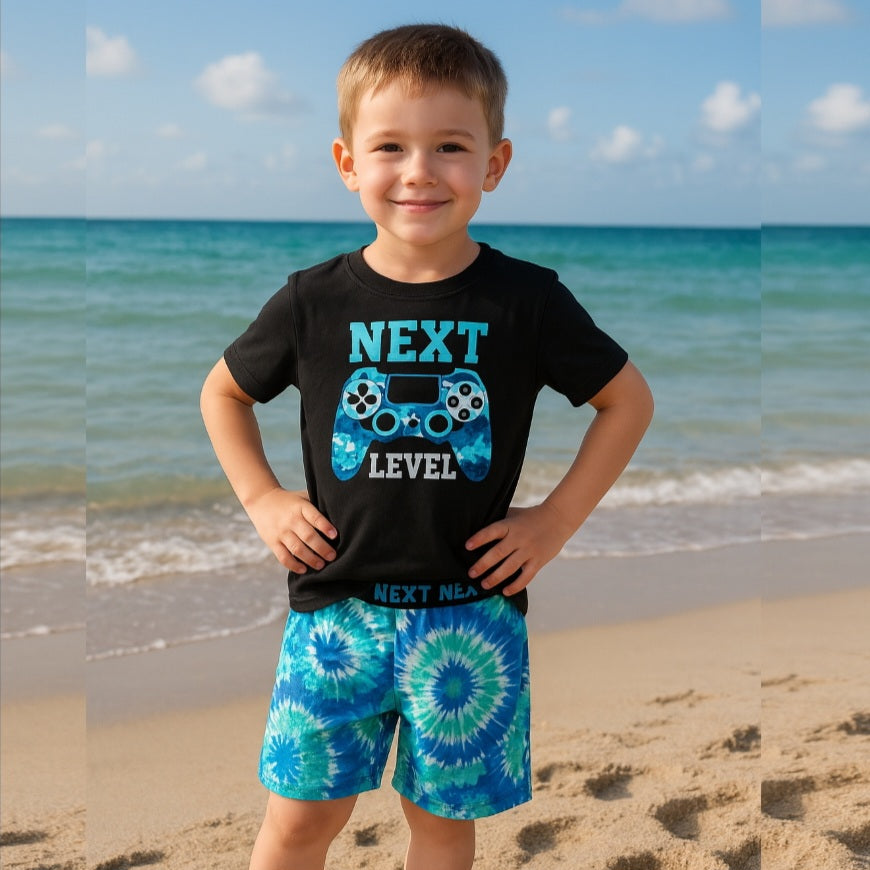Pijama For Boys Next Level Game Design Cotton 100% Size 8-12y