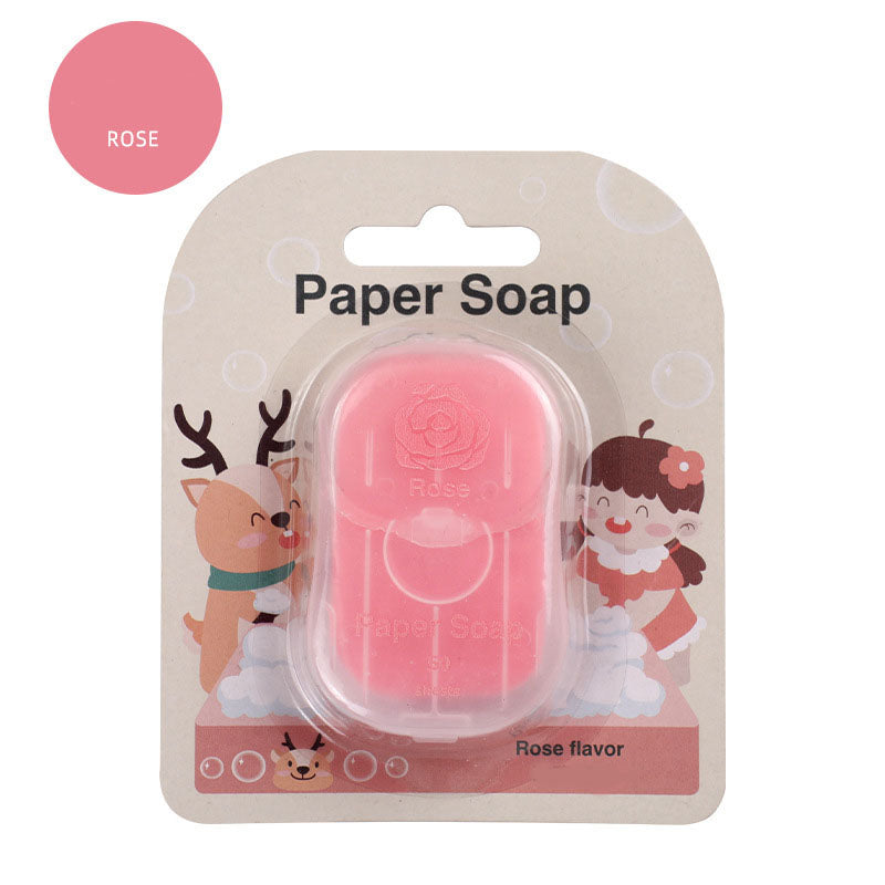 Paper Soap Sheets Portable On The Go