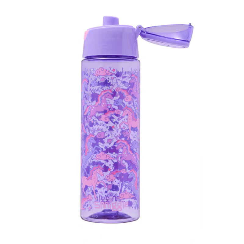 Smiggle Unicorn Design 3pcs Set Backpack 42cm Case Bottle