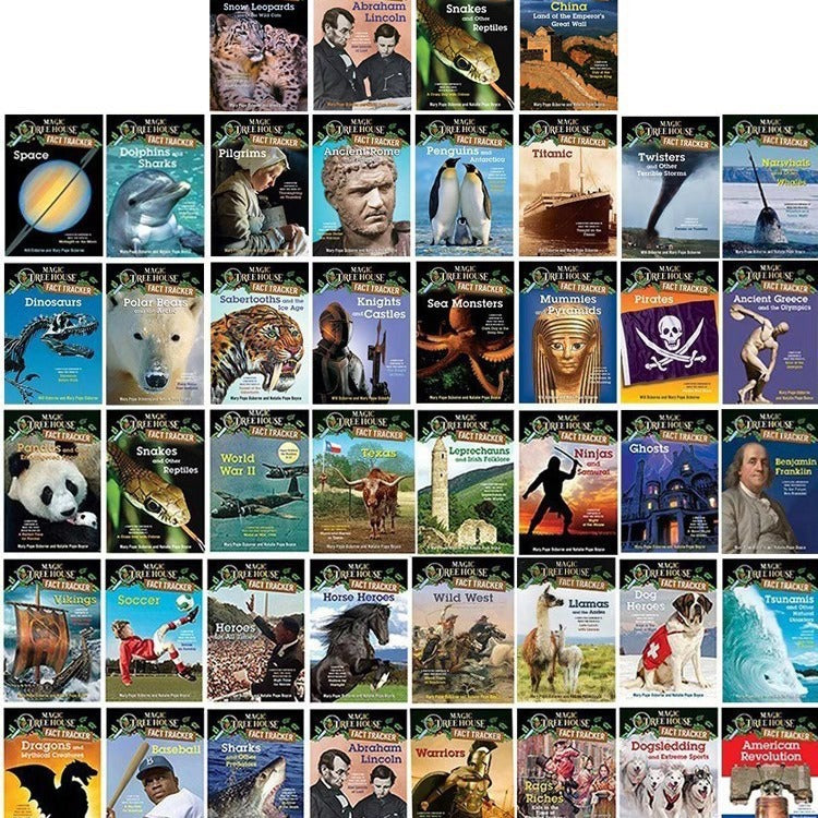 Magic Tree House Fact Books 44 Books 8+