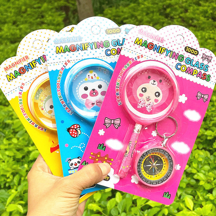 Magnifying Glass Compass For Kids