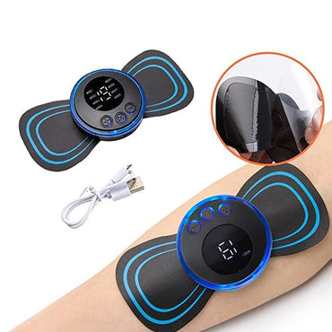 Mini Portable Electric Neck, Back & Body Pain Relief Massager