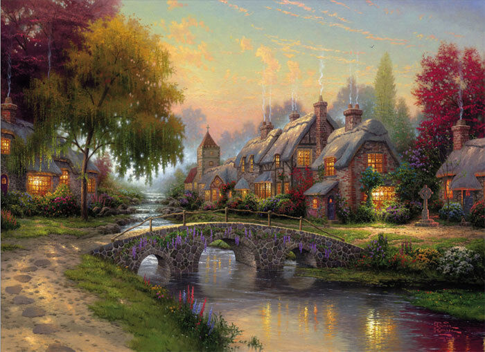 Jigsaw Puzzle 1000 Pcs Land and Bridge