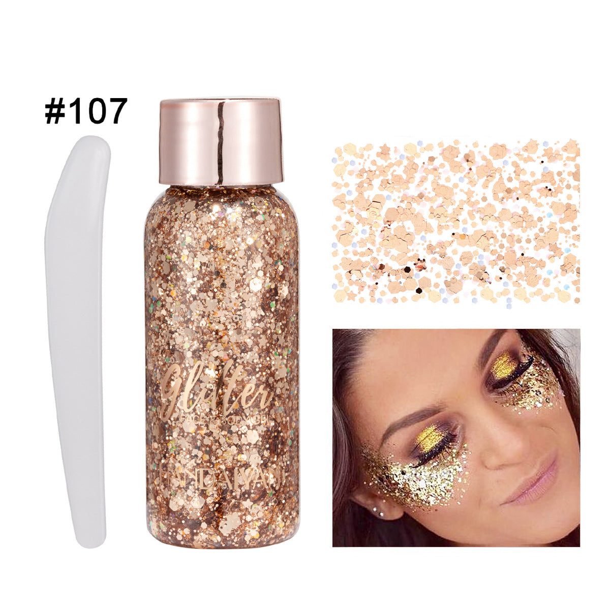 Glitter Makeup HANDAIYAN Gel Face And Body Multi-purpose