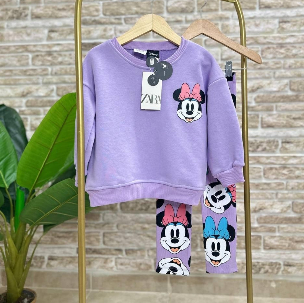Cotton High Quality Minnie Design 2-8y