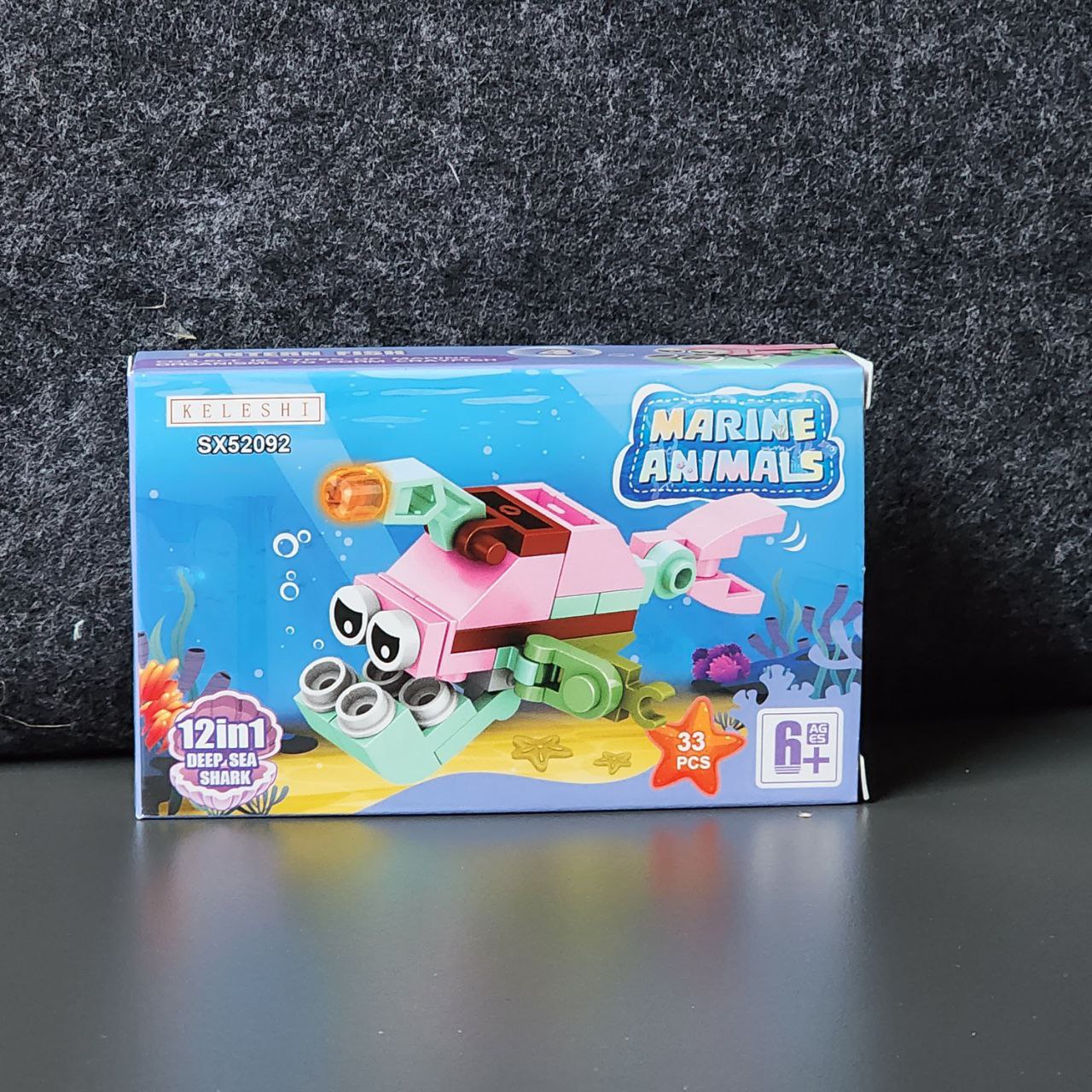 Building Blocks 12 In 1 Marine Animals