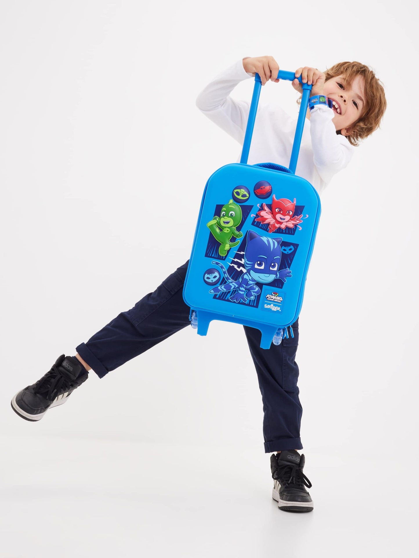 Smiggle Trolley Bag - Hardtop | PJ Masks | 45cm