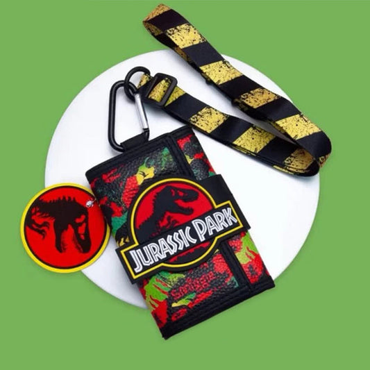 Smiggle Jurassic Park Wallet Lanyard
