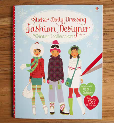 Sticker Dolly Dressing Fashion Designer Usborne