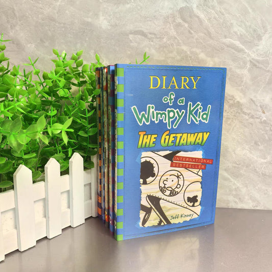 Diary Of A Wimpy Kid The Getaway 5 Books By Jeff Kinney 12-16