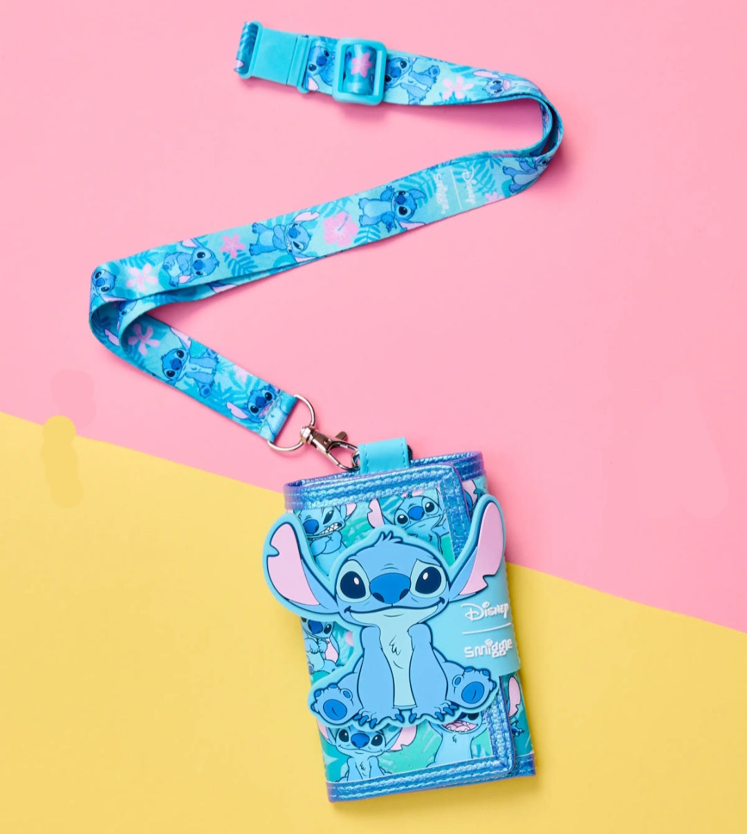 Smiggle Stitch wallet Lanyard