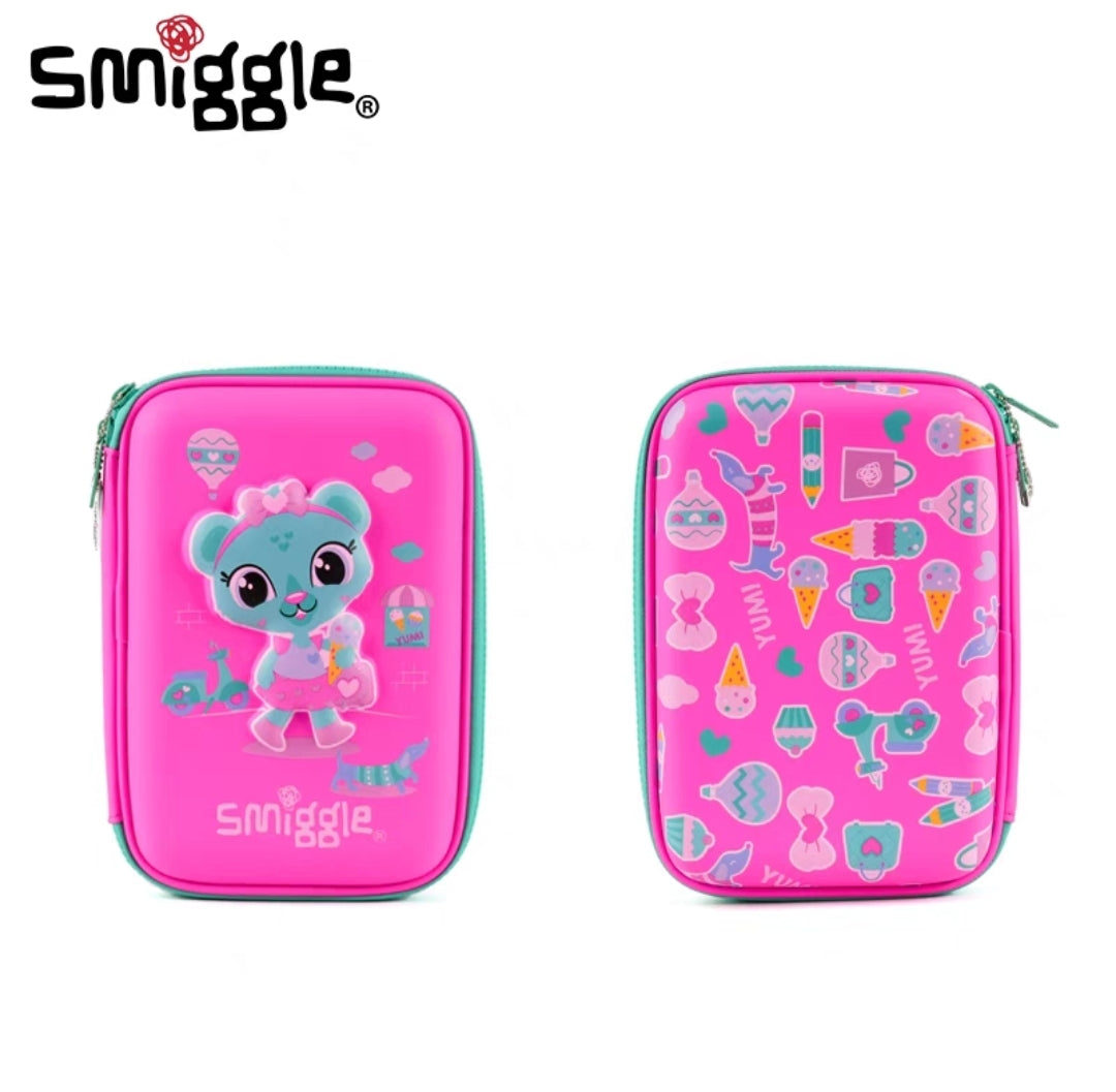 SMIGGLE Pencil Case pencil case 3D Hard Shell Large Capacity Case