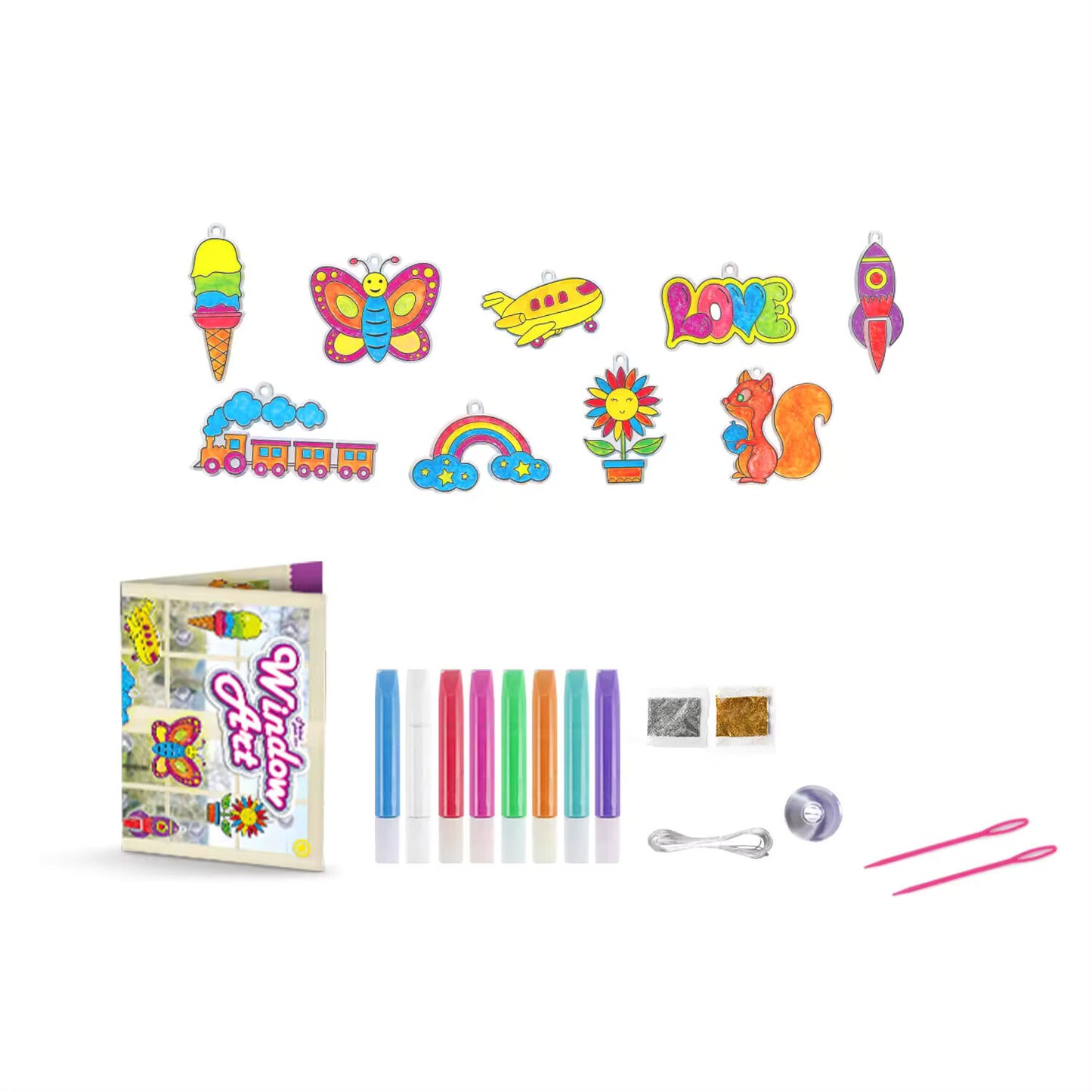 Paint Your Own Window Art Diy For Kids