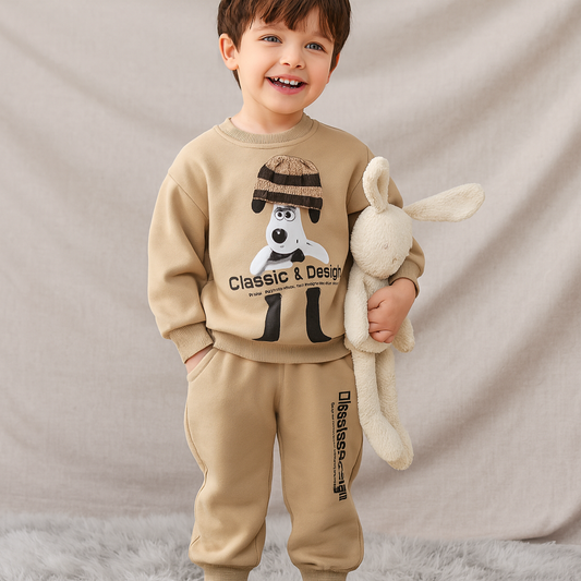 High-quality Boys Set 3D Outfit Cotton 2-5y