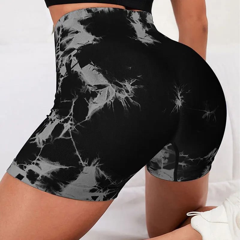 Sport Short High Waisted Butt Lifting Workout Yoga Gym Wear For Women Size S