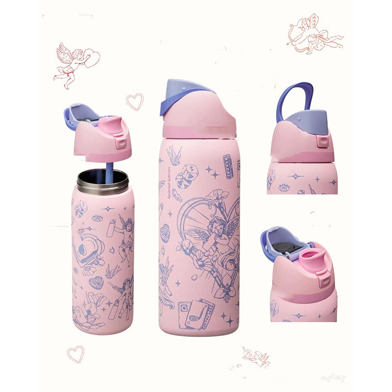 Owala Bottle Stainless Steel FreeSip Leak-proof | Shot To The Heart 950ml