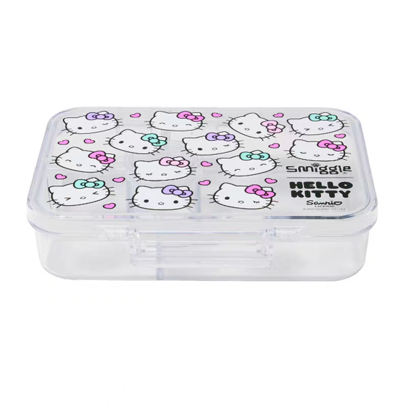Smiggle Hello Kitty Lunch Box 21x17x6cm