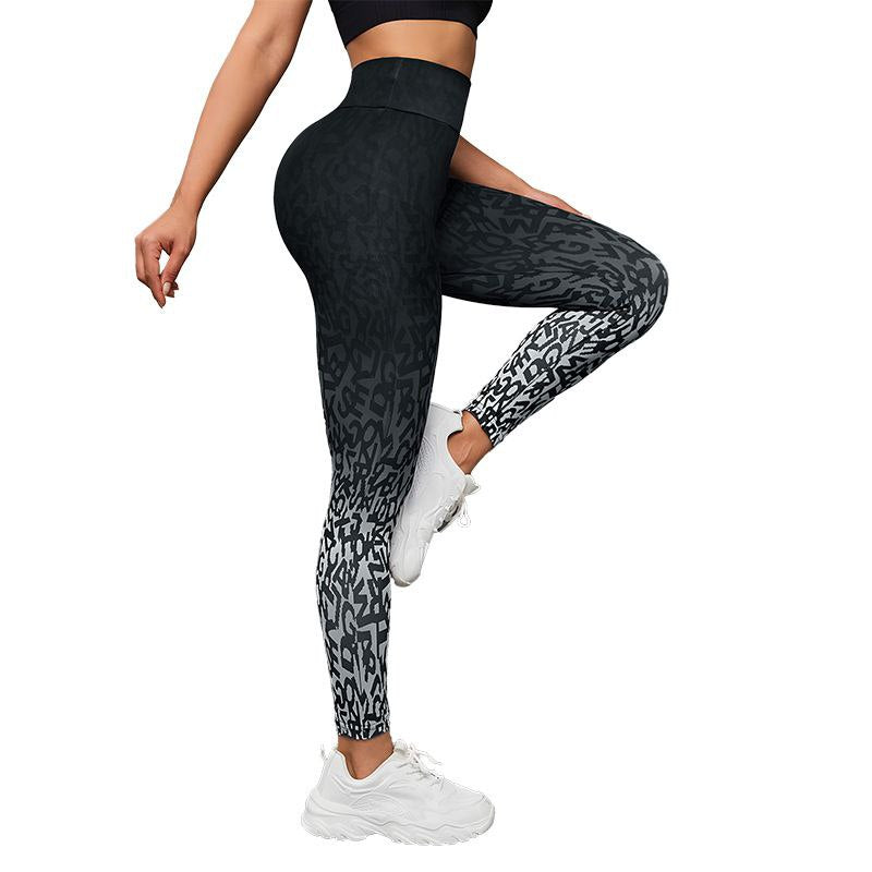 Legging For Women High Waist Butt Lifting Workout Yoga Sportswear Size L