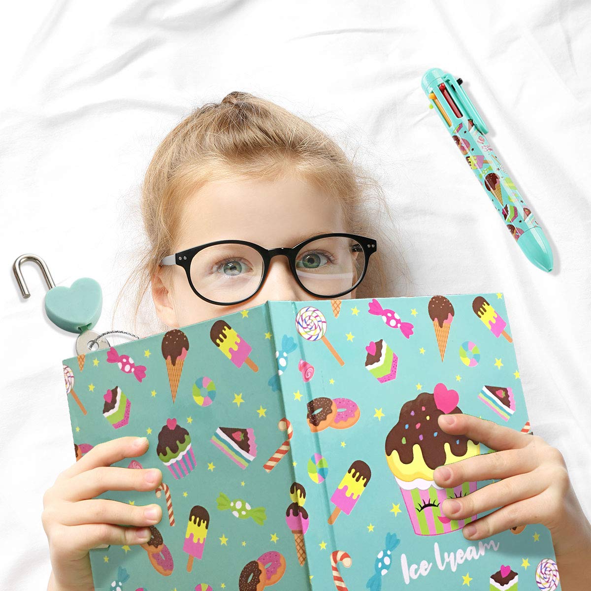 Secret Diary Notebook With Lock And Pen