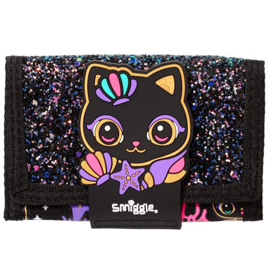 Smiggle Black Cat Wallet