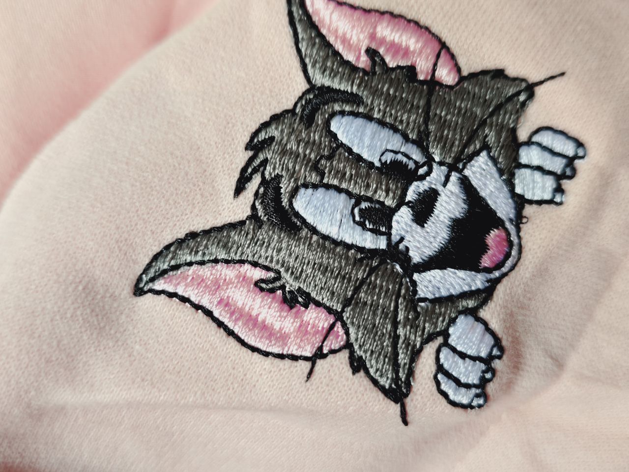 Hoodie Cotton Oversized S-L Tom&Jerry 3D Print