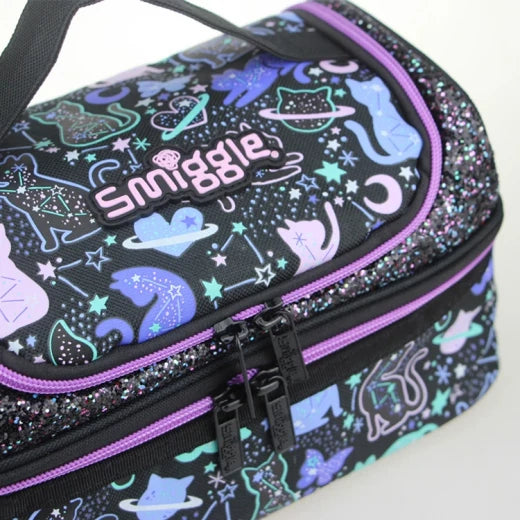 Smiggle Lunch Bag Cat Design 24.5×16.5×15cm