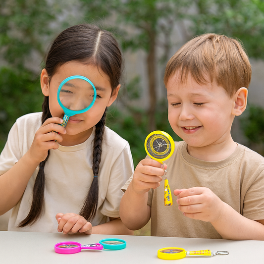 Magnifying Glass Compass For Kids