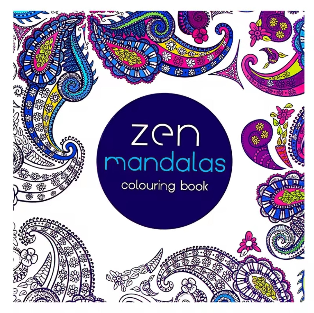 Zen Mandalas Colouring Book