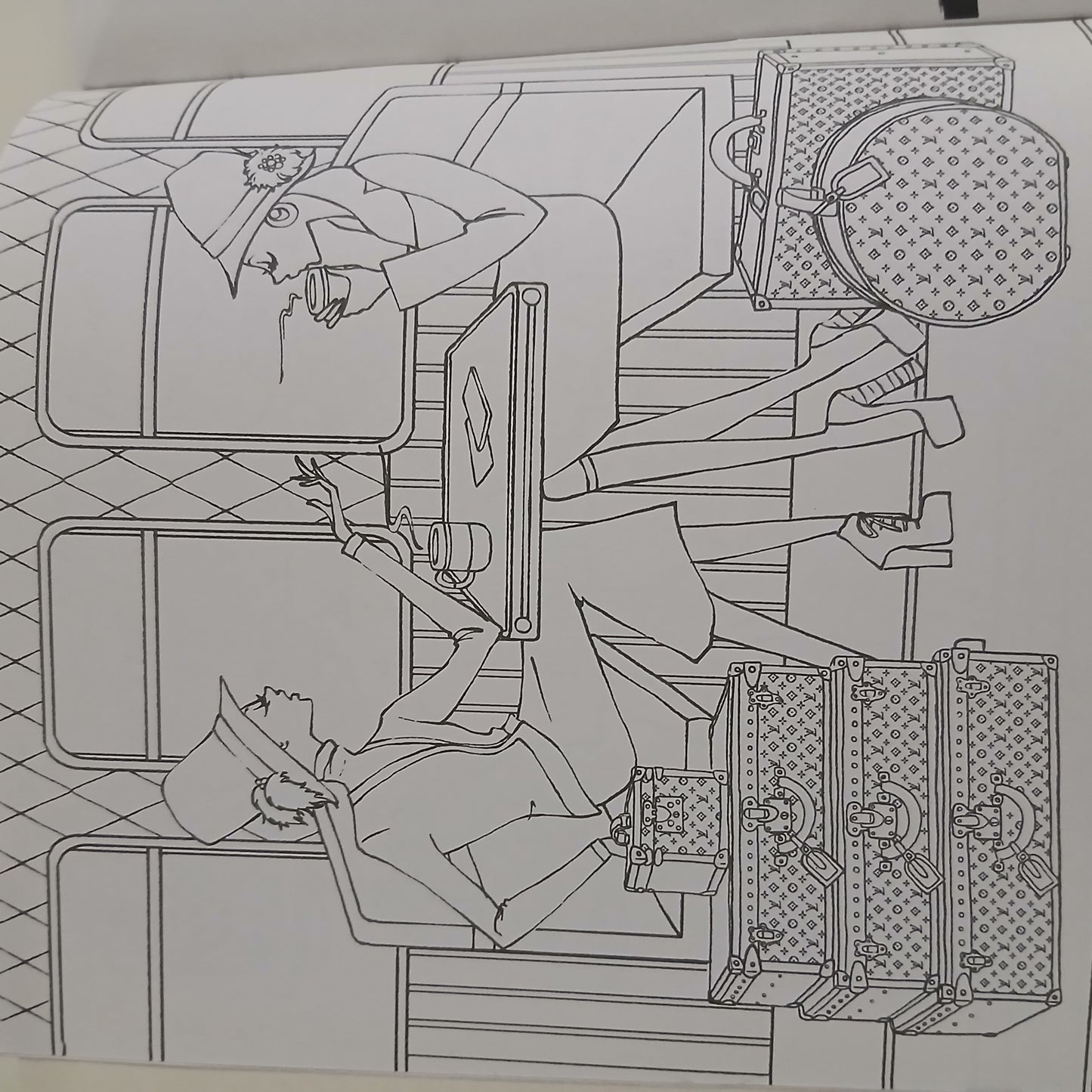 Fashion Coloring Book