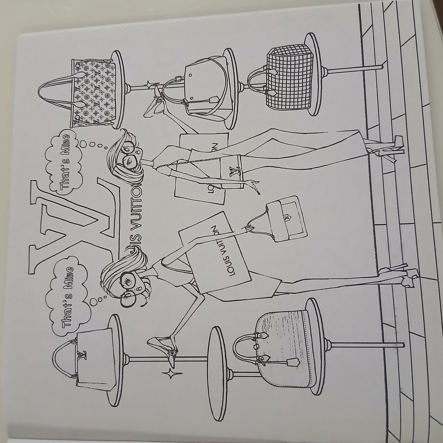 Fashion Coloring Book