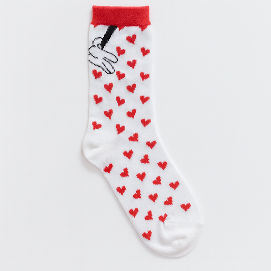 Long Socks For Girls Minnie Mouse Disney Size 31-34