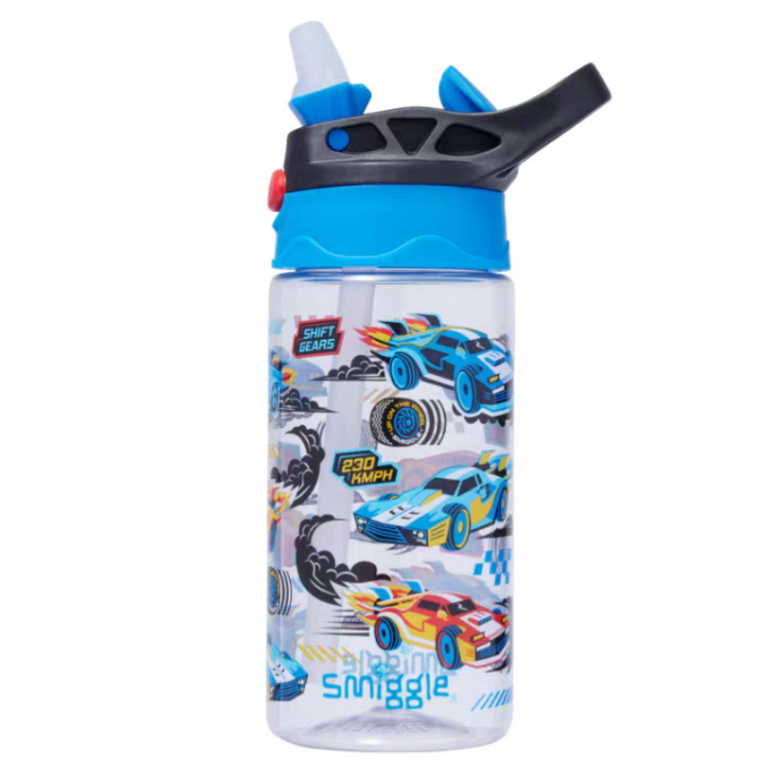 Smiggle Car Design 3pcs Set Backpack Lunch bag Bottle