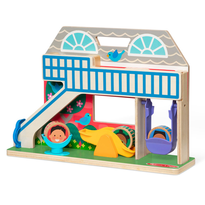 Wood Toy Melissa & Doug Go Tots Schoolyard Tumble