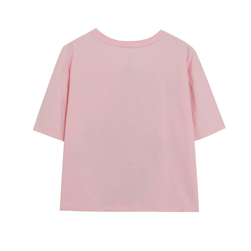 Tshirt Crop For Women The Simpsons Design Oversized Size M