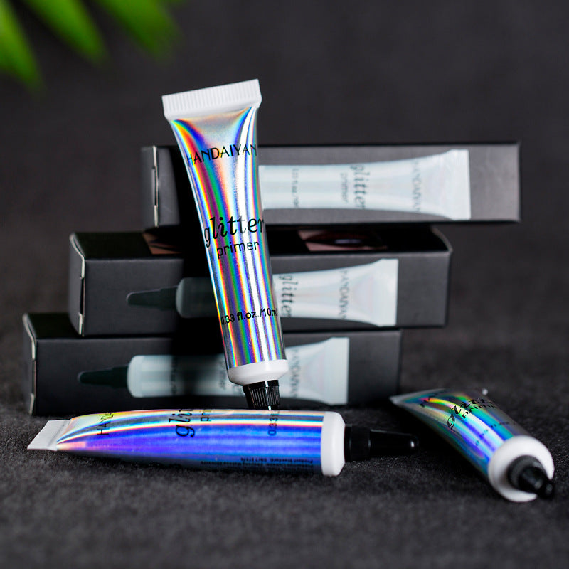 Glitter Primer HANDAIYAN Lips,Eyes,Face Long-lasting Multi-functional Makeup Primer