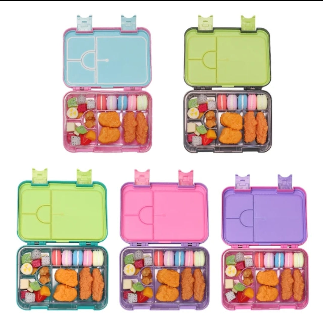 Super High-quality Lunch box for School No design Grey Size 21x15x5cm