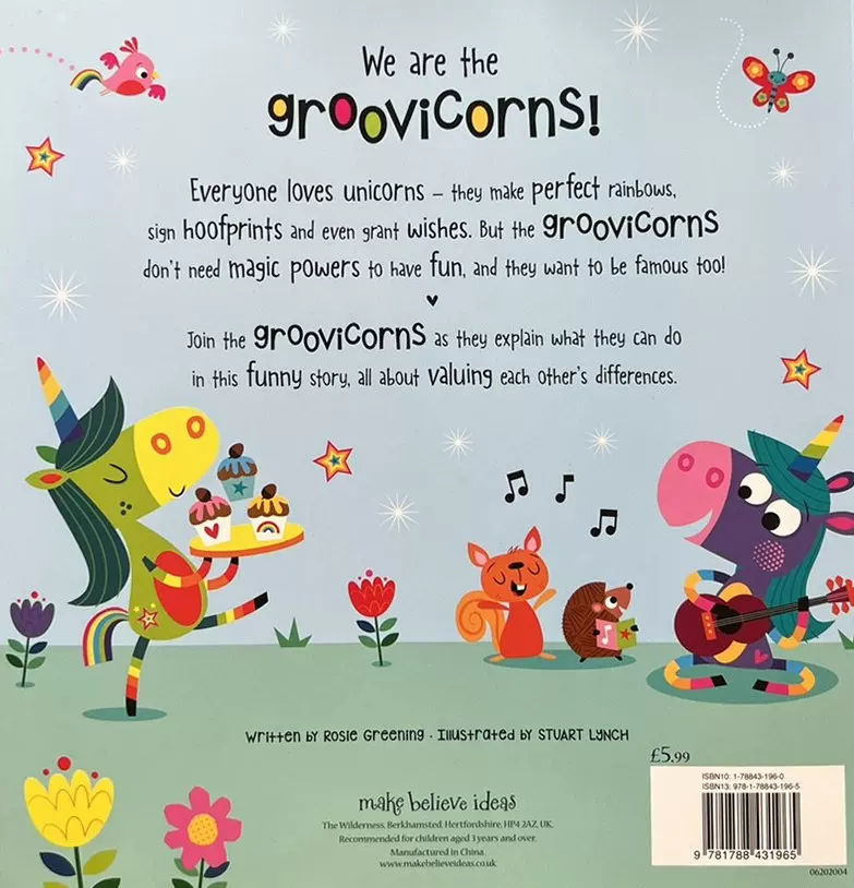 Groovicorns Book For Kids