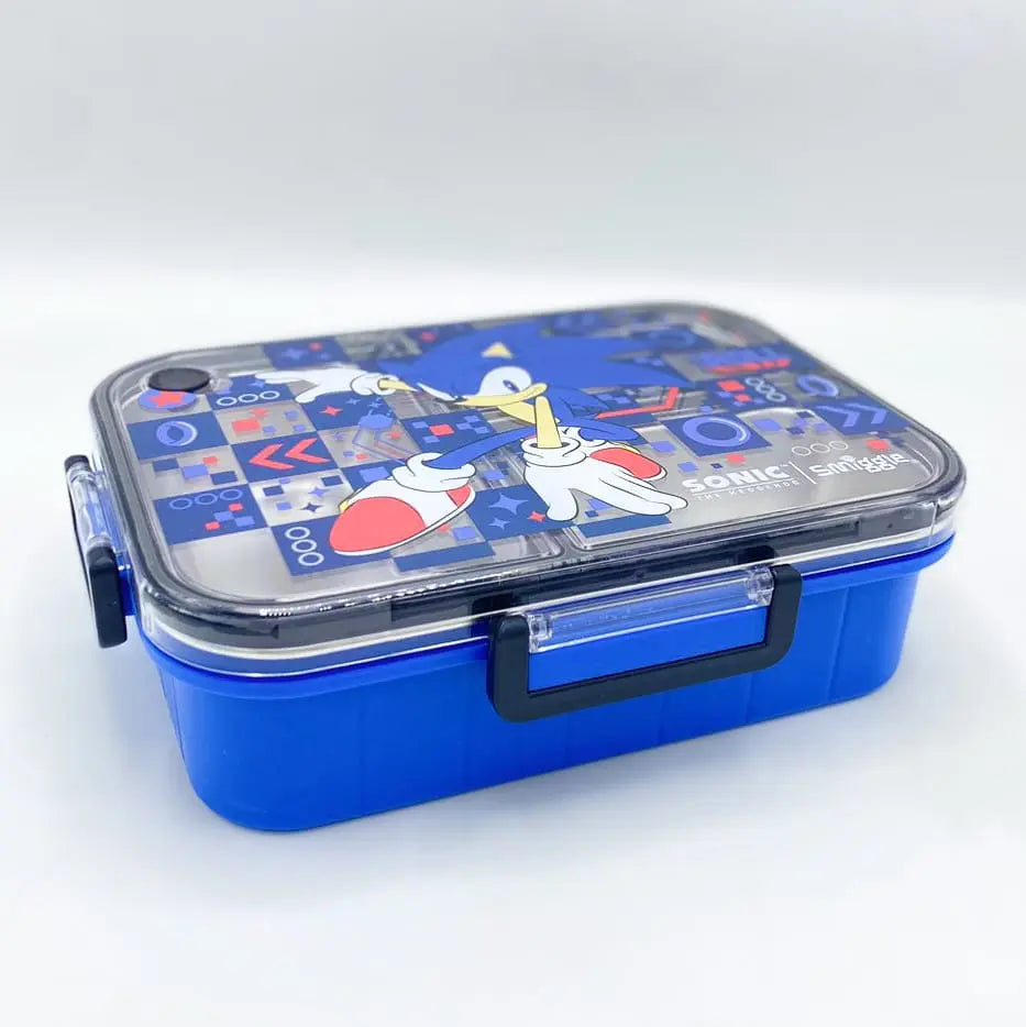 🧊Smiggle Sonic Lunch Box | Stainless Steel | 23x17x6.5cm