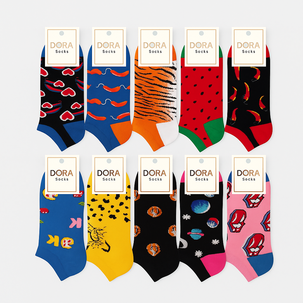 Short Socks For Women Size 36-40