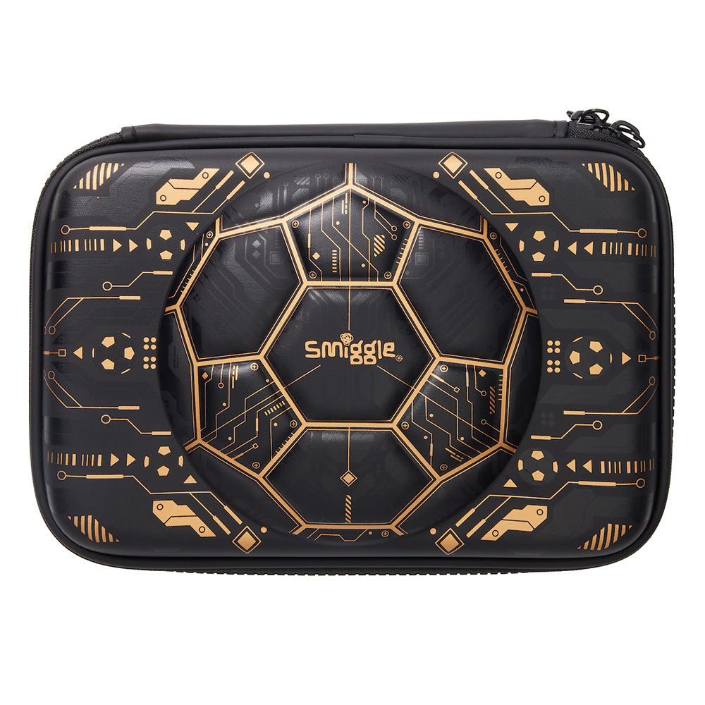 Smiggle Football Design Set 4pcs Backpack 42cm Lunch bag Lunch Box Case