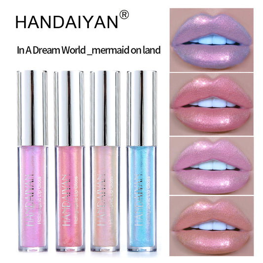 Lip Gloss Mermaid HANDAIYAN Long-lasting Moisturizing